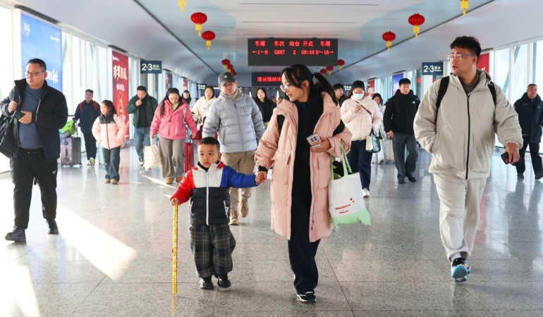 Çin’de Bahar Festivali Seyahat Dönemi Başladı: 9,5 Milyar Yolculuk Bekleniyor