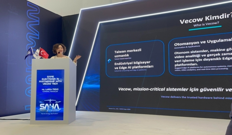 Vecow, SAHA Expo’da Savunma ve Otonom Sistemler İçin Edge AI Çözümlerini Tanıttı
