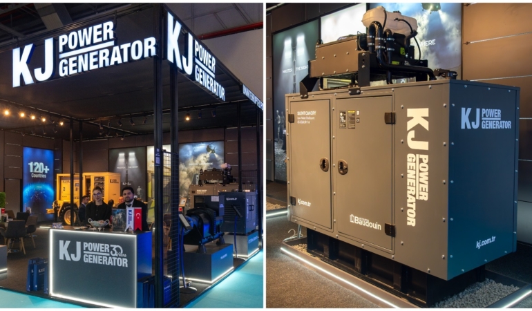 KJ Power Generator, SAHA Expo 2026’da Yeni Nesil Enerji Sistemlerini Tanıttı