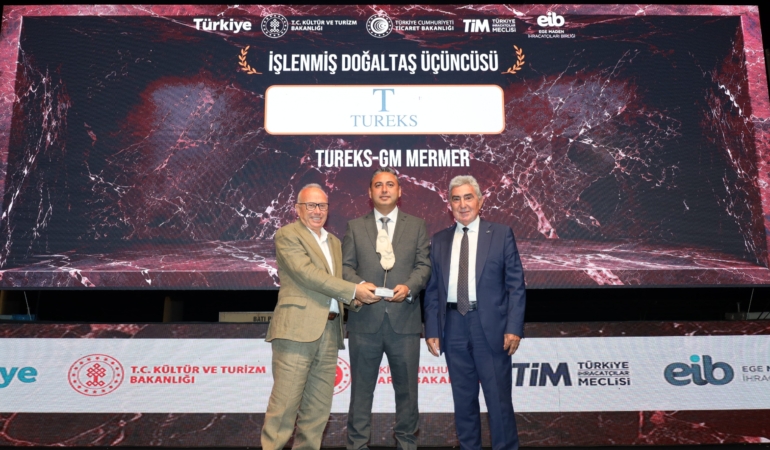Ege Maden İhracatçıları Birliğinden Tureks Şirketine Dört Ayrı İhracat Ödülü