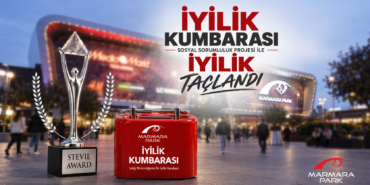 MarmaraPark AVM Sosyal Sorumluluk Projesi İyilik Kumbarası ile Silver Stevie Ödülü Kazandı