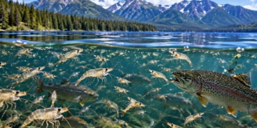 Montana Flathead Gölüne Bırakılan Karidesler Yerli Balık Türlerinin Azalmasına Yol Açtı