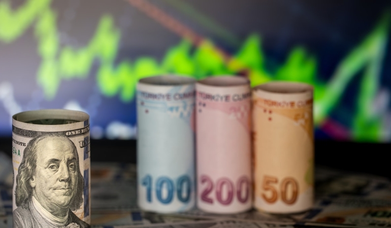 Küresel Piyasada Gerileyen Dolar Türk Lirası Karşısında Yeni Zirvesini Gördü